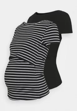 2 PackT-Shirt BasicBlack Donna T-shirt E Top EX429G02Z-Q11