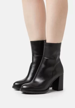 Anna Field LeatherStivaletti Con TaccoBlack Donna Stivali AN611N0PL-Q11