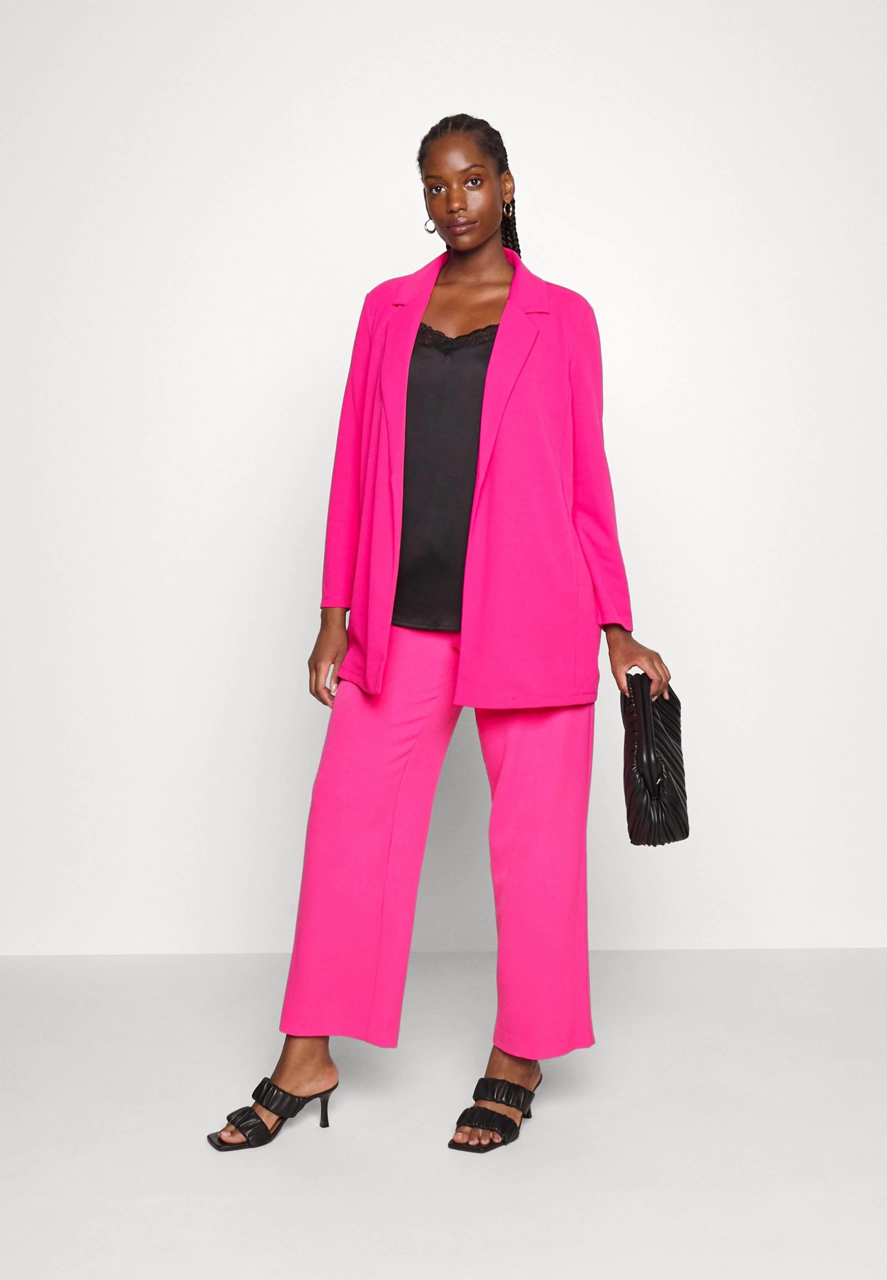 Cappotto CortoPink Donna Giacche E Blazer AX821U00T-J11 2 Cappotto CortoPink Donna Giacche E Blazer AX821U00T-J11 - immagine 2