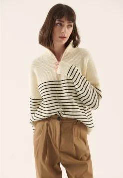 Anna Field MaglioneWhite/Black Donna Maglieria AN621I0J0-A11 -Anna Field 403d3cf121da49c096123a496df430e5 scaled