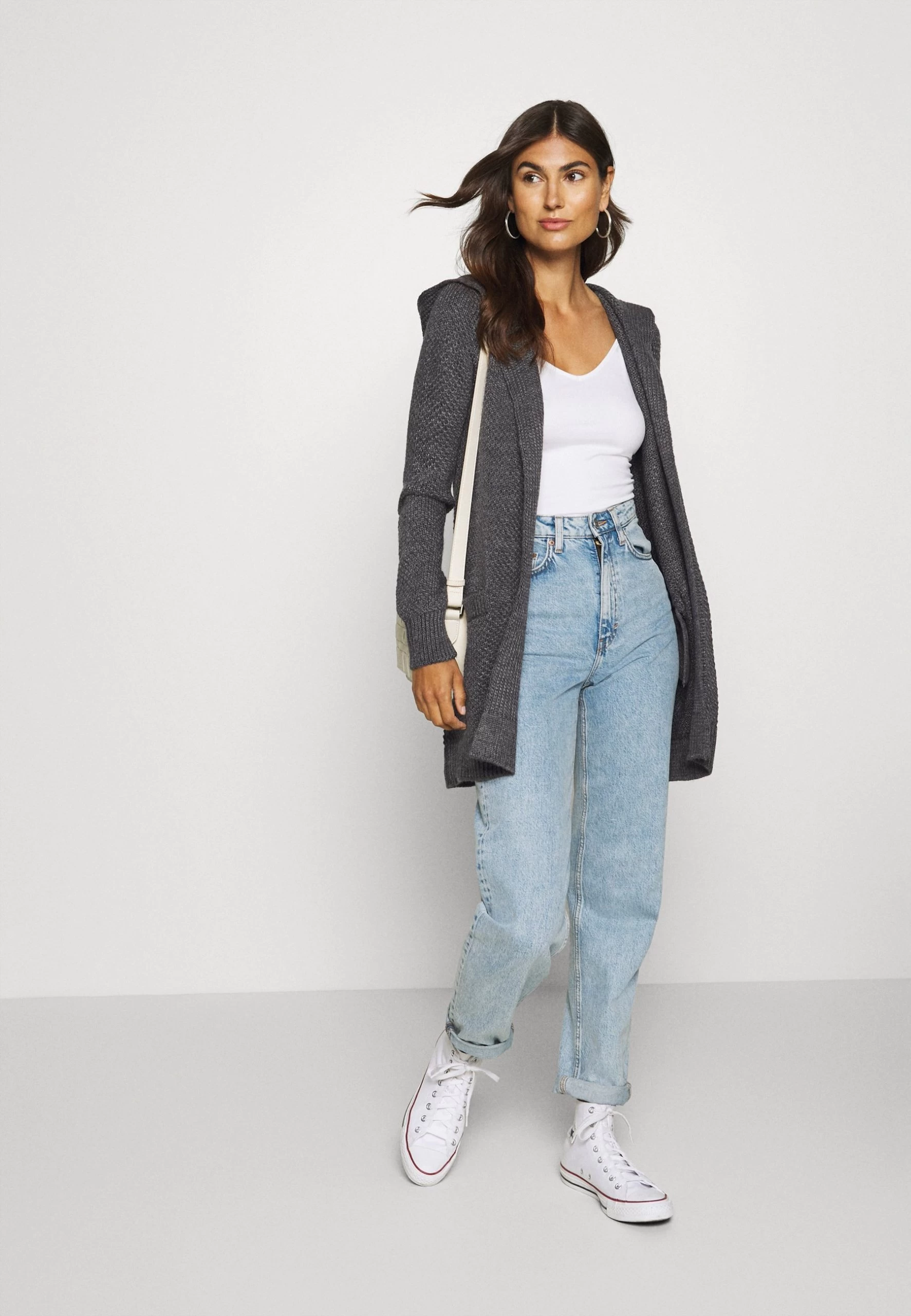 Anna Field CardiganDark Grey Melange Donna Maglieria AN621I0FA-C11 2 Anna Field CardiganDark Grey Melange Donna Maglieria AN621I0FA-C11 - immagine 2