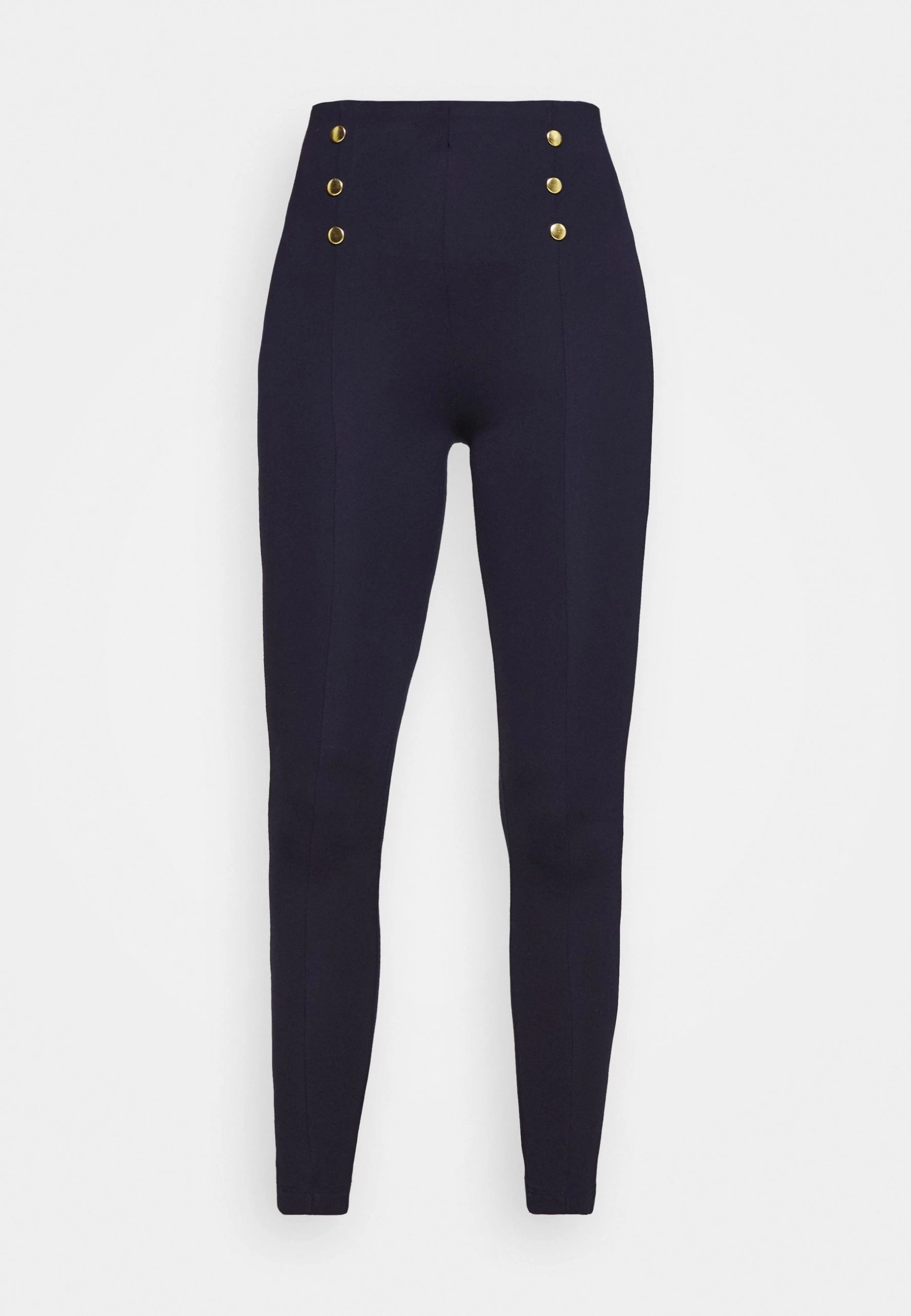Anna Field Punto Leggings With Button DetailLeggingsDark Blue Donna Pantaloni AN621A04X-K11 5 Anna Field Punto Leggings With Button DetailLeggingsDark Blue Donna Pantaloni AN621A04X-K11 - immagine 5