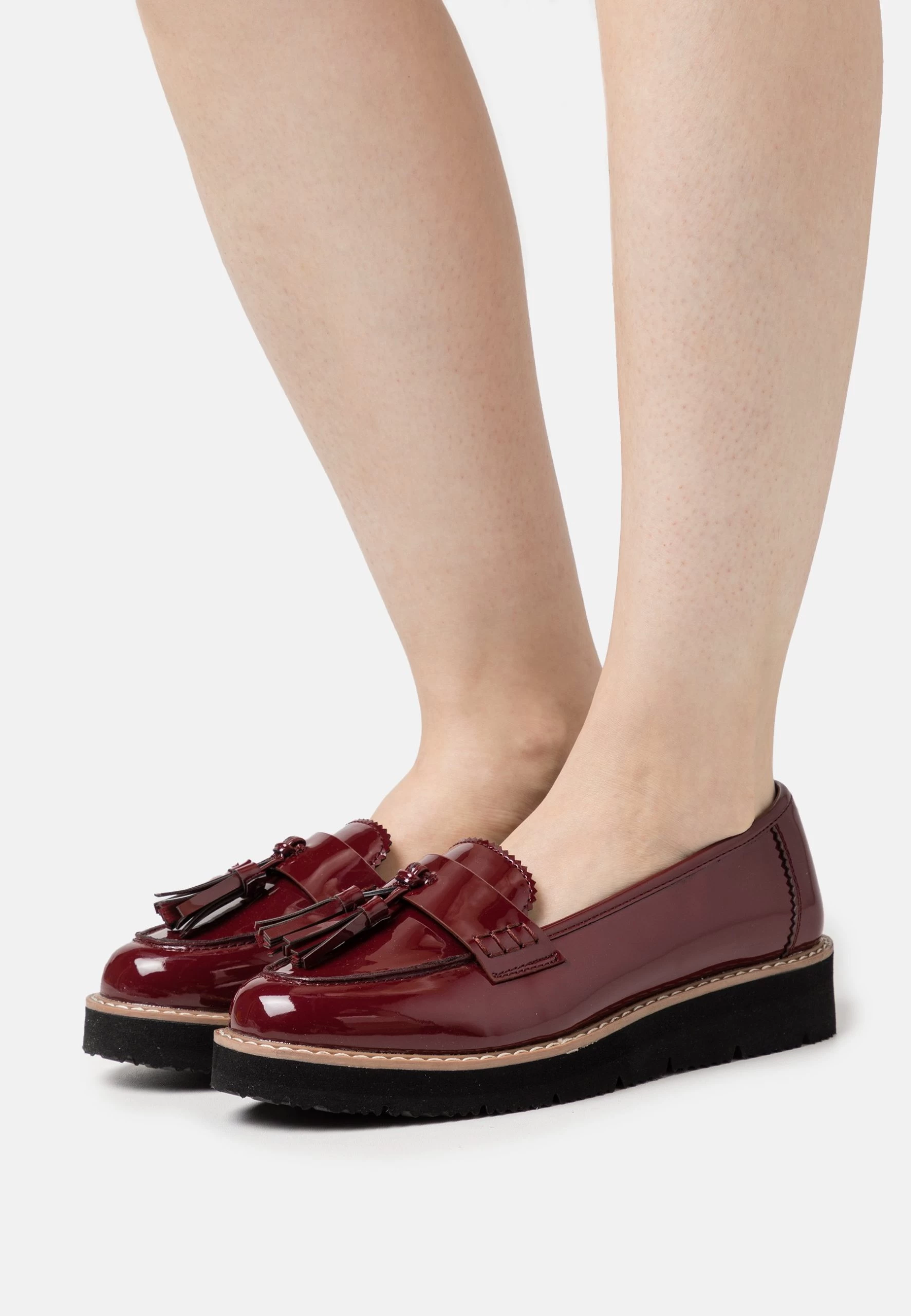 Scarpe Senza LacciRed Donna Scarpe Piatte ANJ11E007-G11 1 Scarpe Senza LacciRed Donna Scarpe Piatte ANJ11E007-G11