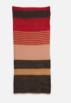 Anna Field SciarpaBlack/Dark Red/Khaki Donna Sciarpe AN651G0AM-Q11