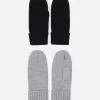 Anna Field 2 PackMuffoleBlack/Grey Donna Guanti AN651A06I-Q12