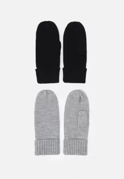 Anna Field 2 PackMuffoleBlack/Grey Donna Guanti AN651A06I-Q12