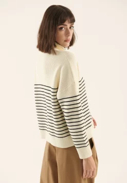 Anna Field MaglioneWhite/Black Donna Maglieria AN621I0J0-A11 -Anna Field bac8ded3b58544c386466146083bdd23 scaled