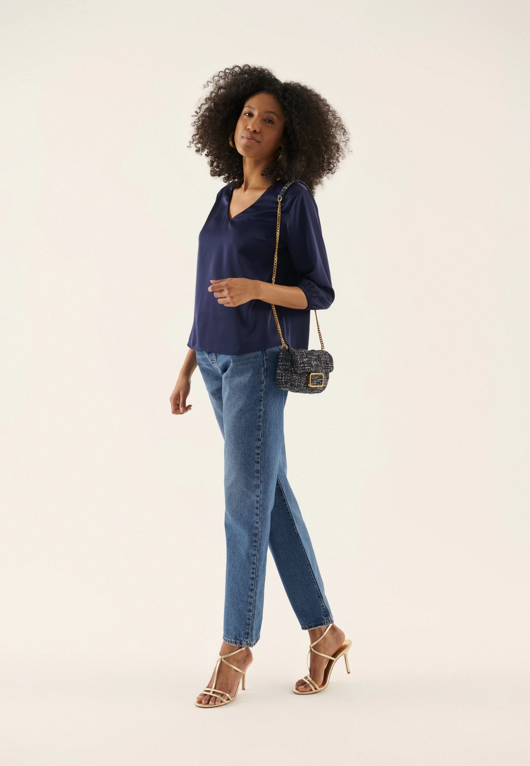 Anna Field CamicettaDark Blue Donna Camicie E Bluse AN621E0AO-K11 2 Anna Field CamicettaDark Blue Donna Camicie E Bluse AN621E0AO-K11 - immagine 2