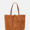 Anna Field Leather - Shopping Bag - Cognac