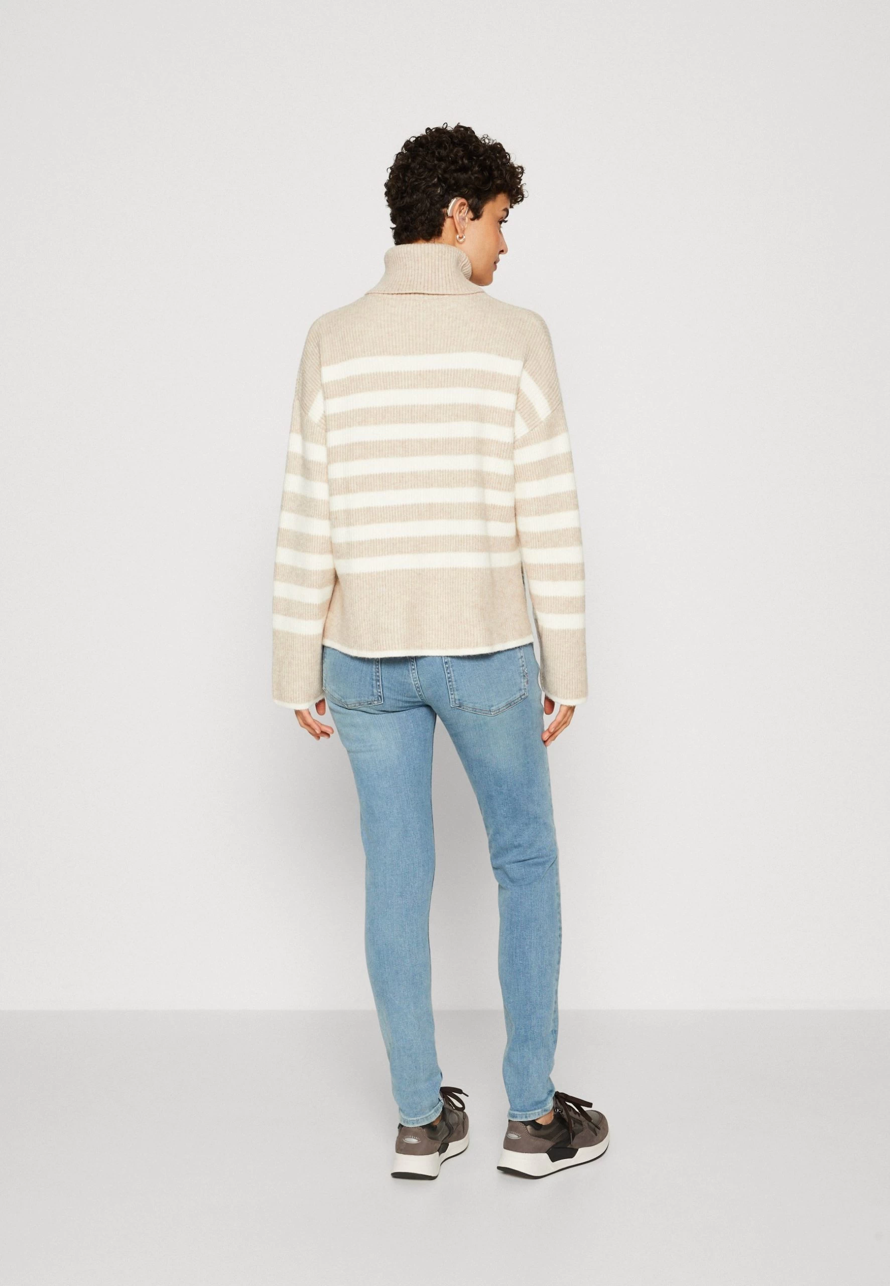 Anna Field MaglioneBeige/White Donna Maglieria AN621I0J3-B11 4 Anna Field MaglioneBeige/White Donna Maglieria AN621I0J3-B11 - immagine 4