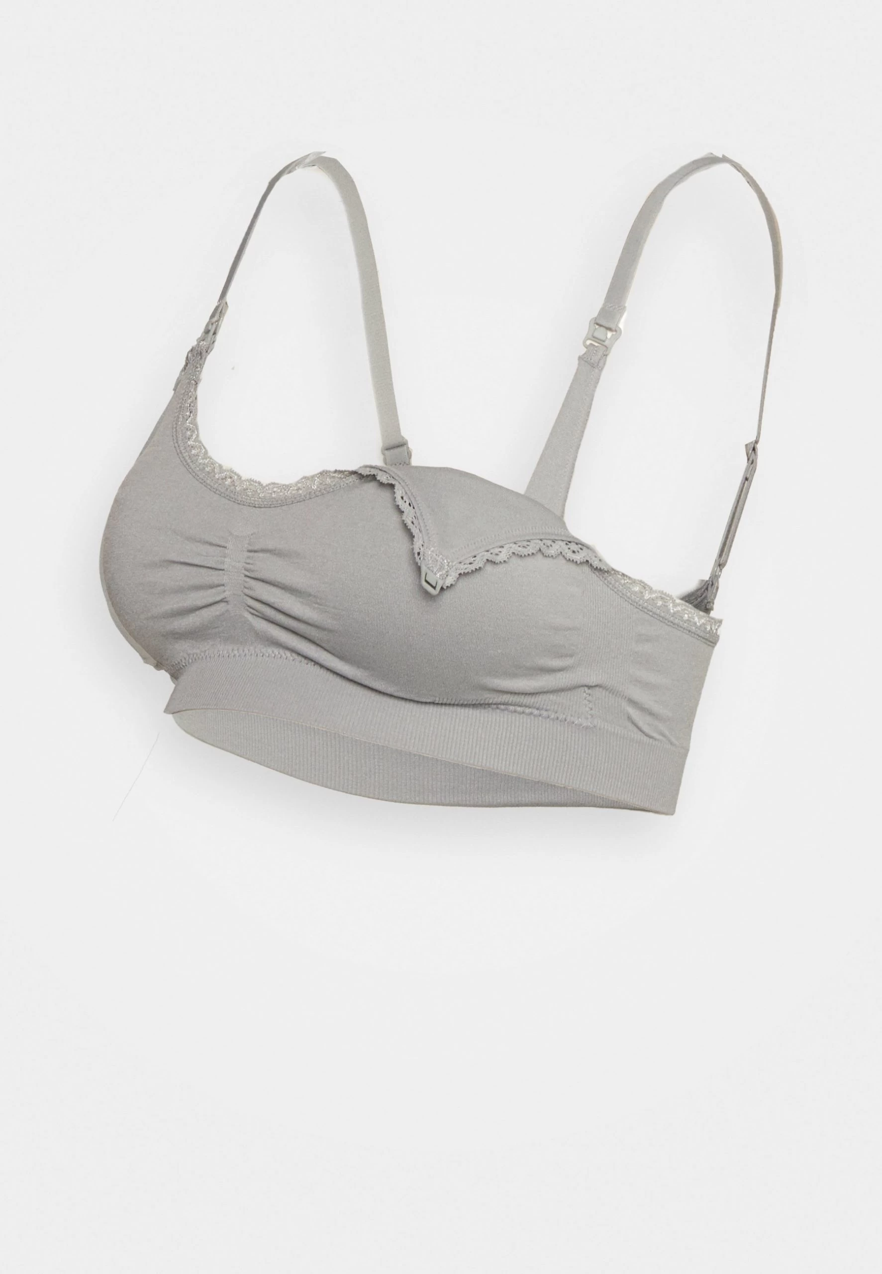 Anna Field Maternity Seamless Bra 2 Pack - Bustino - Grey/Black 2 Anna Field Maternity Seamless Bra 2 Pack - Bustino - Grey/Black - immagine 2